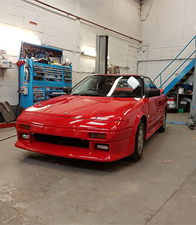 Toyota MR2 fully restored